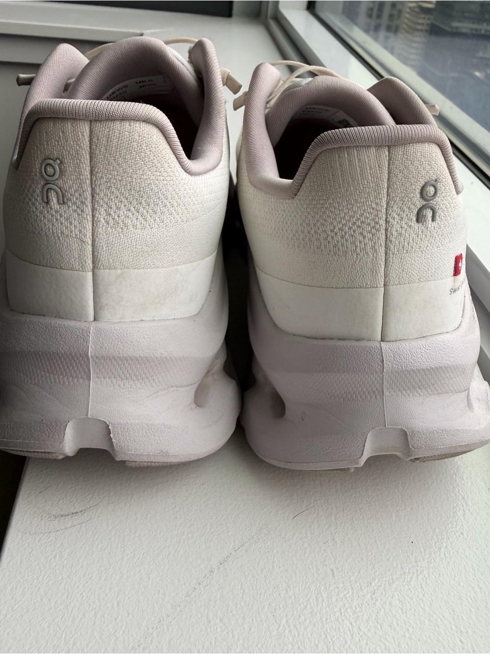 On Running Women's Neutral-Tone Running Shoes with Pastel Accents - Picture 2 of 5